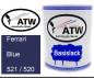 Preview: Ferrari, Blue, 521 / 520: 1L Lackdose, von ATW Autoteile West.